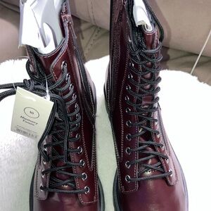 New No Boundaries Brown Combat Boots